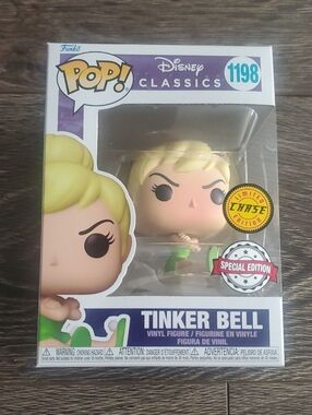 DISNEY CLASSIC Tinker Bell #1198 Fubko Pop LIMITED CHASE EDITION
